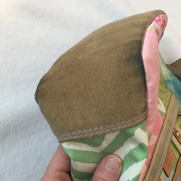 Coach Spring Patchwork Hamptons Tote - Picture 6 of 8